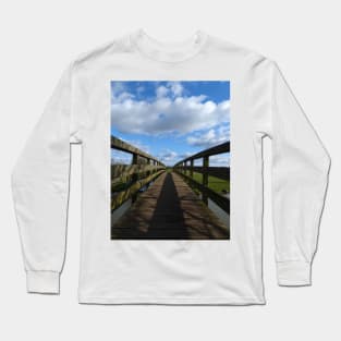 Fen Bridge, Suffolk Long Sleeve T-Shirt